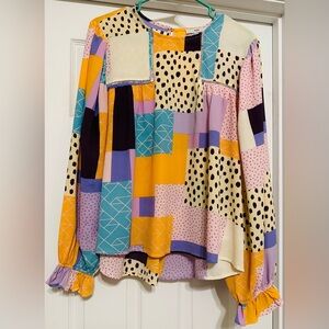 Women’s Fate Colorful Blouse